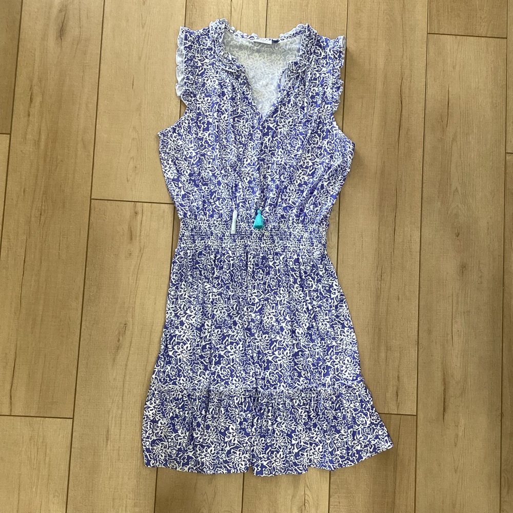 Cabana Life Lake Como Smocked Waist Dress